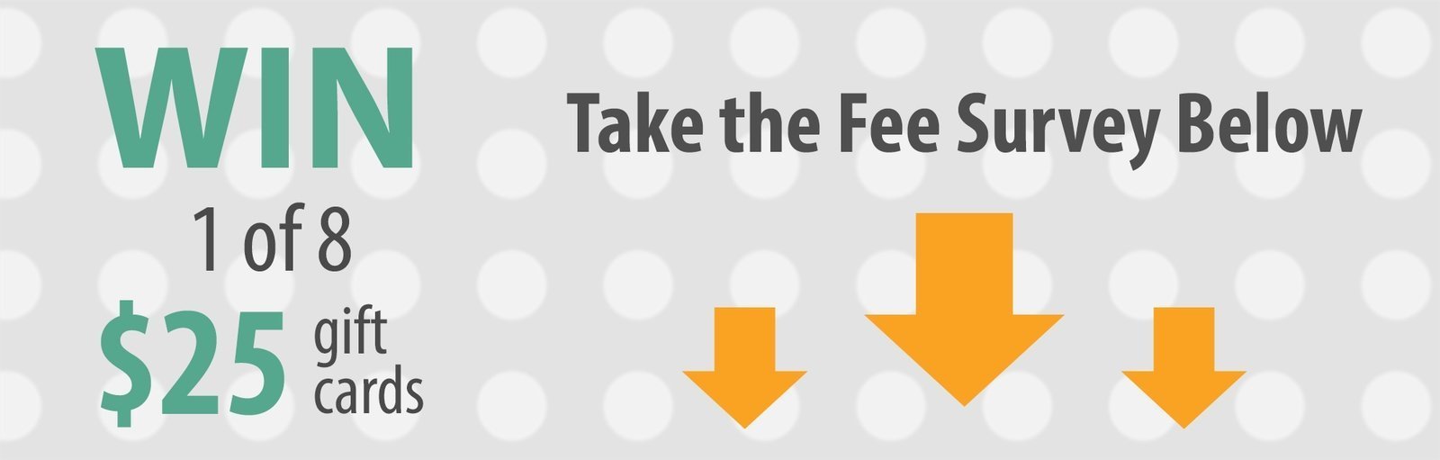 Win one of eight $25 gift cards for taking Host Agency Reviews' Fee Survey