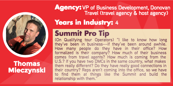 Adventure Travel World Summit Agent Tips from Thomas Mieczynski